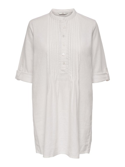 Only ONLCARO 3/4 LINEN BLEND TUNIC PNT